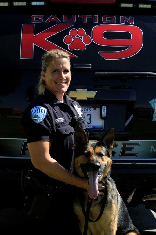 Tracy Caliendo and K9 Kody